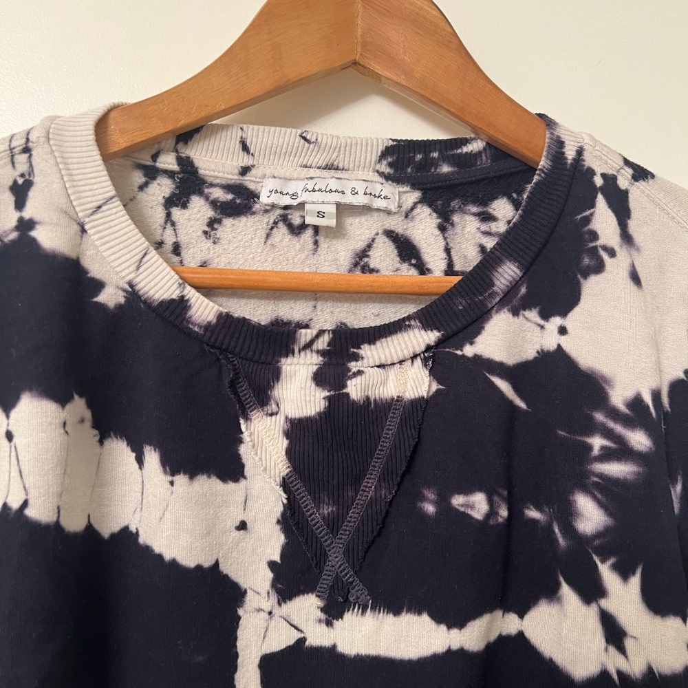 Young Fabulous & Broke Tie-Dye Sweatshirt & Jogger Set - Size Small - Picture 4 of 10